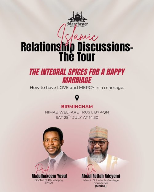 Islamic Relationship Discussion Tour